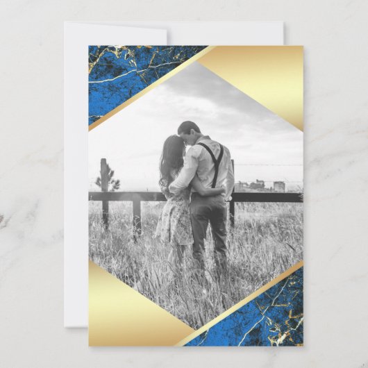 Foto Wedding Einladung (Rückseite)