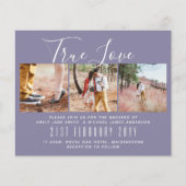 Foto Wedding Einladung Verlobung Brautparty (Vorderseite)