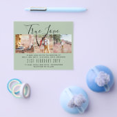 Foto Wedding Einladung Verlobung Brautparty Flyer (Einzeln)