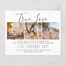 Foto Wedding Einladung Verlobung Brautparty Flyer