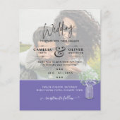 FOTO Wedding Einladung Verlobung Save the Date (Vorderseite)