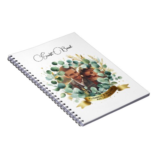 FOTO Wedding GÄSTEBUCH Jubiläum Notizblock (Rechte Seite)