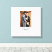 Foto Wedding Guest Book Alternative Leinwanddruck (Insitu (Holzboden))