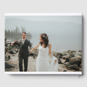 Foto Wedding Guest Book Gästebuch (Rückseite)