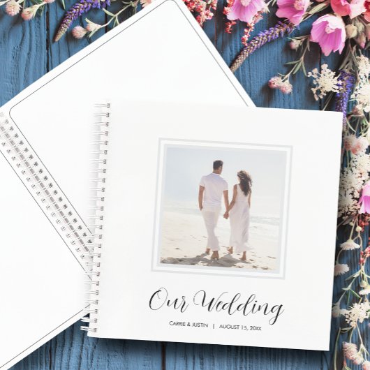 Foto Wedding Guest Book Notizblock