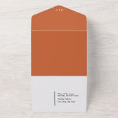 Foto Wedding Invitation QR Code All In One Einladung (Außenbereich)