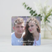 Foto Wedding Kitchen Shower Einladung (Stehend Vorderseite)