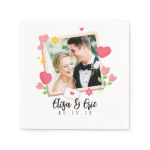 Foto Wedding Napkin