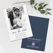 Foto Wedding Navy Blue Save The Date