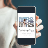 Foto Wedding Reception Einladung