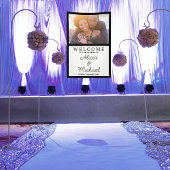 Foto Wedding Reception Willkommen Banner