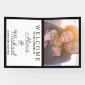 Foto Wedding Reception Willkommen Banner (Horizontal)