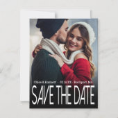 Foto Wedding Save the Date Magnets One Picture Magneteinladung (Vorderseite)