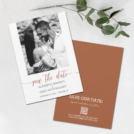 Foto Wedding Terracotta Save The Date