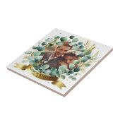 FOTO Wedding Vielen Dank Eucalyptus Blätter Gesche Fliese (Seite)