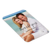 Foto Wedding Vielen Dank Magnet (Rechte Seite)