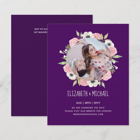 FOTO-WEDGE IM HAUSHALT ÄNDERN DIE DATEN (Vorne/Hinten)