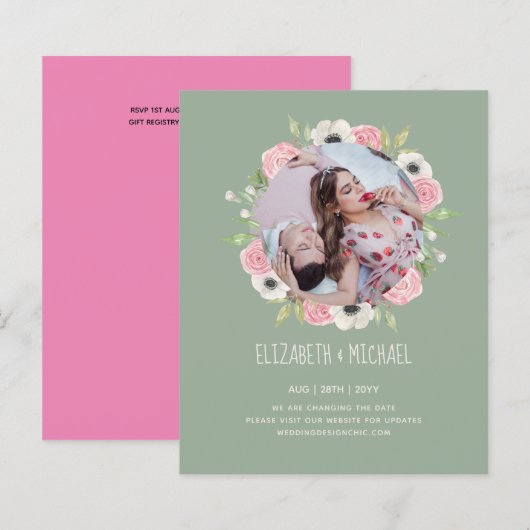 FOTO-WEDGE IM HAUSHALT ÄNDERN DIE DATEN (Vorne/Hinten)