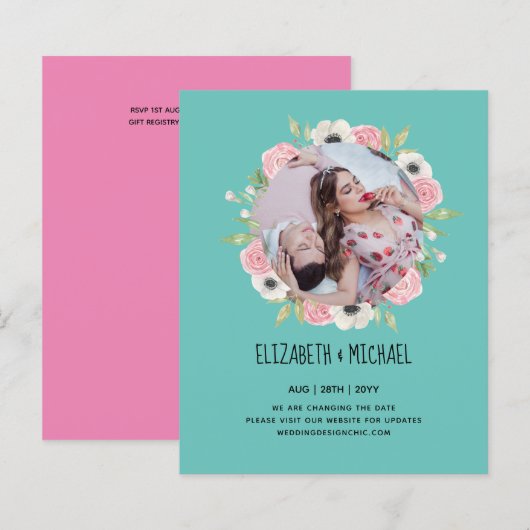 FOTO-WEDGE IM HAUSHALT ÄNDERN DIE DATEN (Vorne/Hinten)