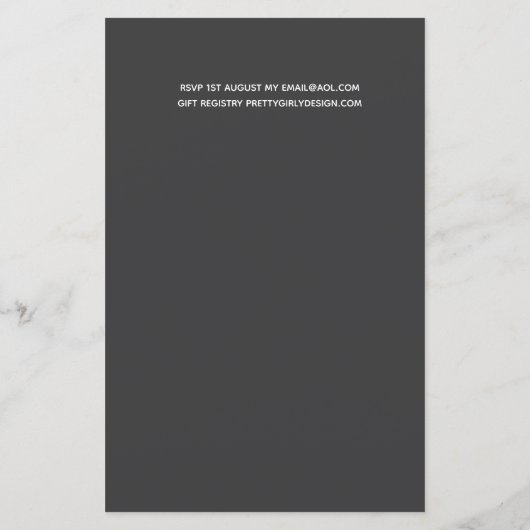 FOTO-WEDGE IM HAUSHALT ÄNDERN DIE DATEN (Rückseite)