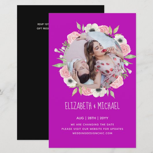 FOTO-WEDGE IM HAUSHALT ÄNDERN DIE DATEN (Vorne/Hinten)