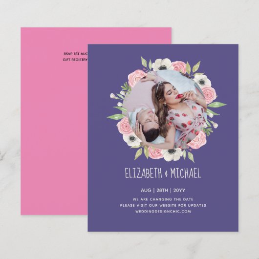 FOTO-WEDGE IM HAUSHALT ÄNDERN DIE DATEN (Vorne/Hinten)