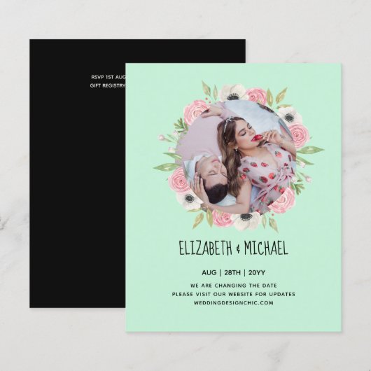 FOTO-WEDGE IM HAUSHALT ÄNDERN DIE DATEN (Vorne/Hinten)