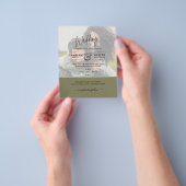FOTO WEDING INVITATION Budget Overlay Text LeahG Flyer (Gruppe)