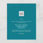 FOTO WEDING INVITATION Budget Overlay Text LeahG Flyer (Hinten)