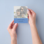 FOTO WEDING INVITATION Budget Overlay Text LeahG Flyer (Gruppe)