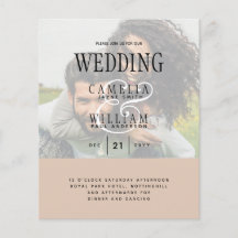 FOTO WEDING INVITATION Overlay Text LeahG HAUSHALT