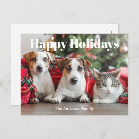 Foto Weihnachten (Vorne/Hinten)