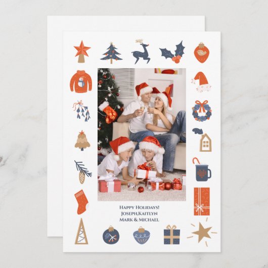 Foto Weihnachten (Vorne/Hinten)