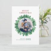 Foto Weihnachten (Stehend Vorderseite)