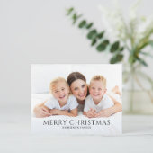 Foto Weihnachten (Stehend Vorderseite)