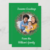 Foto Weihnachten (Vorne/Hinten)