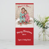 Foto Weihnachten (Stehend Vorderseite)