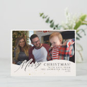 Foto Weihnachten (Stehend Vorderseite)