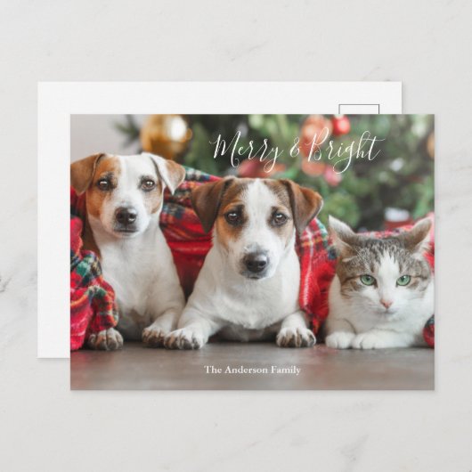 Foto Weihnachten (Vorne/Hinten)