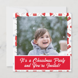 Foto Weihnachten Einladung