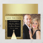 Foto Weihnachten Hochzeit Save The Date (Vorne/Hinten)