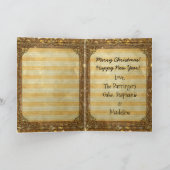 Foto Weihnachten Karte (Innenseite)