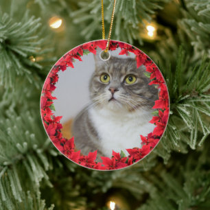 Foto Weihnachten Keramik Ornament
