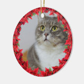 Foto Weihnachten Keramik Ornament (Links)