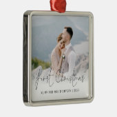 Foto Weihnachten Ornament Aus Metall (Rechts)