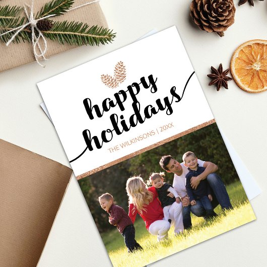 Foto Weihnachten Urlaub Pine Cones | SCHWARZ-WEISS