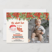 Foto Weihnachten Weihnachten Einladung (Vorderseite)