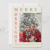 Foto Weihnachten Weihnachtskarte (Vorderseite)