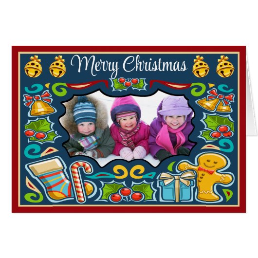 Foto Weihnachten / Weihnachtskarte (Vorderseite (Horizontal))