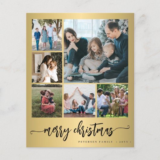 Foto Weihnachts-Weihnachtskarte Flyer (Vorne)